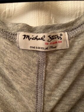 Michael Stars slouchy cozy gray tee